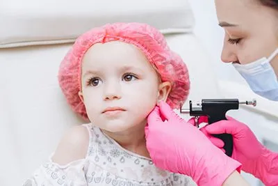 Pediatric Ear Piercing