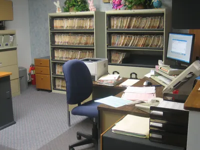 Medical Record Storage Area