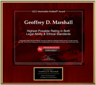 Geoffrey D. Marshall