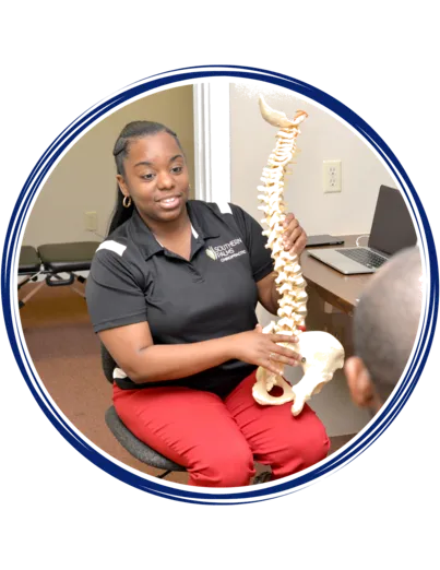 Young female Chiropractor