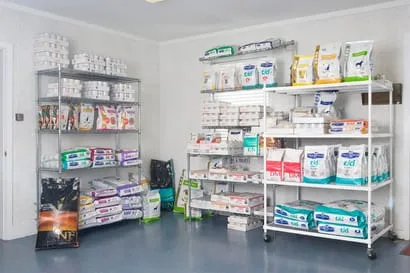 Pet Products Room