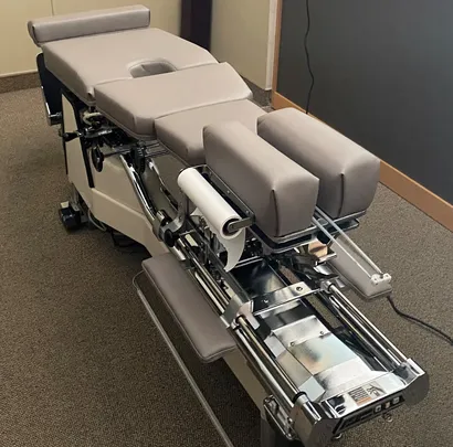 Chiropractic adjustment table