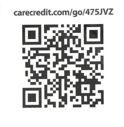 CareCredit QR code