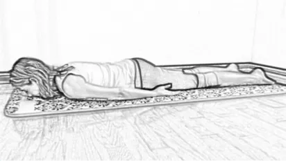 prone prep for extension for mid-back pain