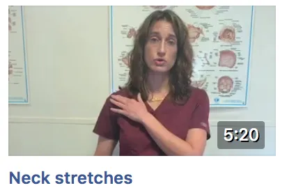 Facebook Live Neck Stretches