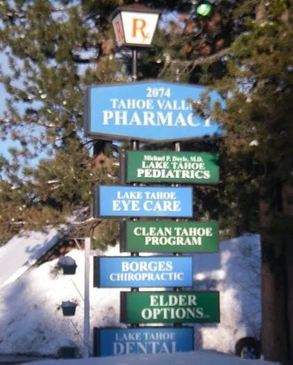 Tahoe Valley Sign