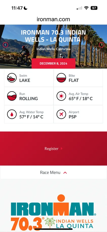 Ironman Indian Wells 2024