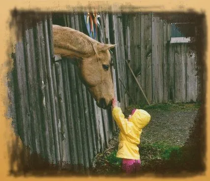 horsewithchild