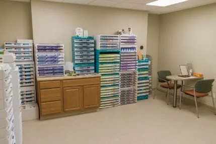 Our Contact Lens Room