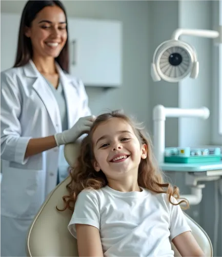 Smiling at the Dentist