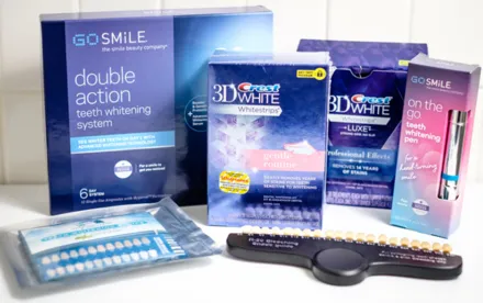 over the counter whitening