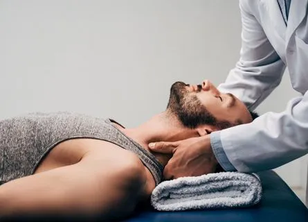 patient receiving treatment