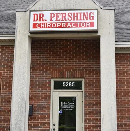 Dr. Pershing's Office Front Building