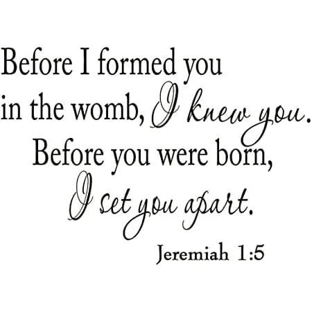 Jeremiah 1:5