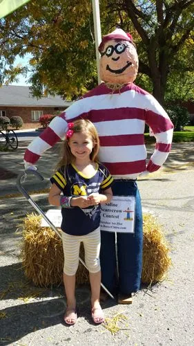 2014 Saline Scarecrow Building Workshop Oktoberfest IFoundWaldo