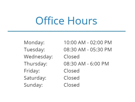 Middle Hope Family Dental Hours 