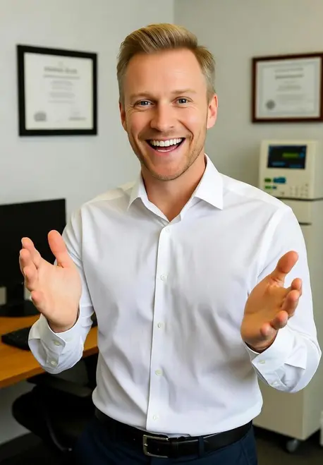 Happy Swank Chiropractic Patient