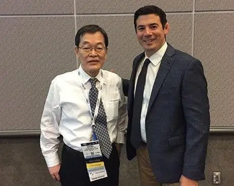Dr. Urbinelli with Dr. Nagata