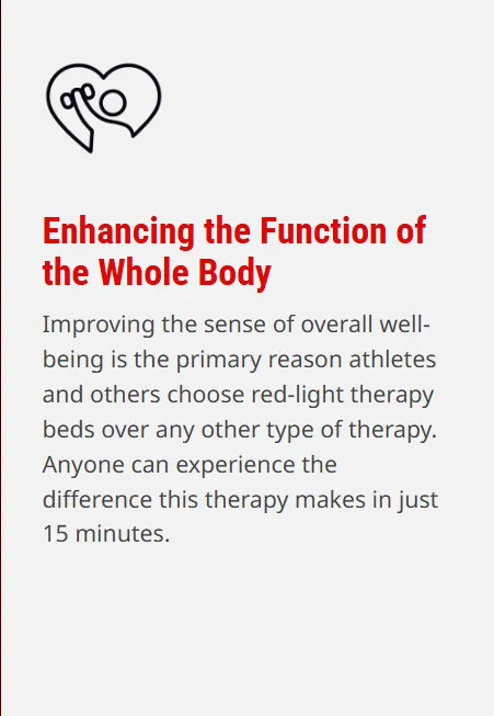 red light therapy garner