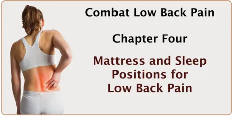 low back pain due to a poor mattress