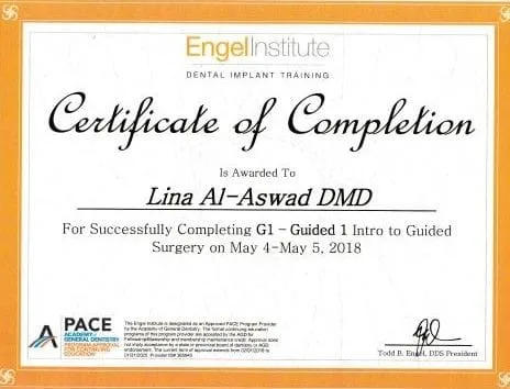 Certification Dental Implants Somerville