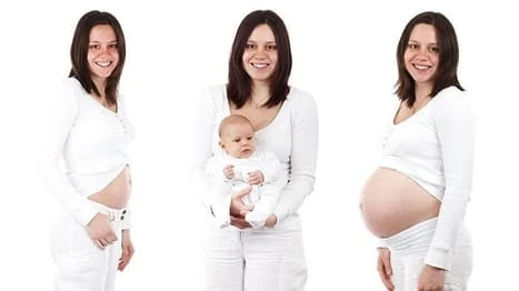 Women In Different Stages Of Pregnancy