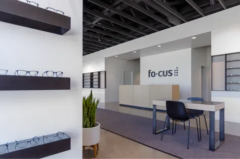 focus eye care office