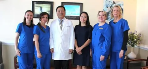 Dr. Tu Nguyen and his dental team, family dentist Lawrenceville, GA