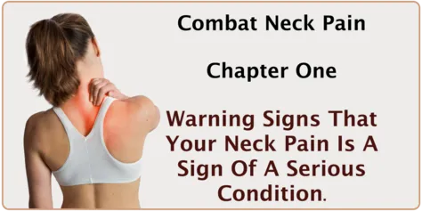 warning signs of neck pain