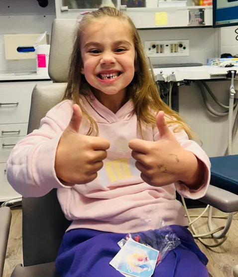 One of our many awesome Pediatric Patients coming to visit. 