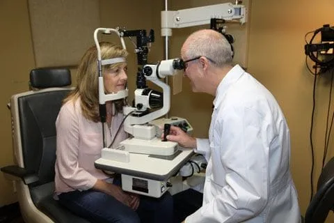 Optometrist at Work