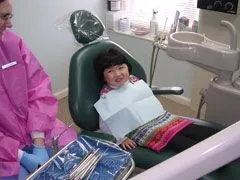 A young Providence Dental Associates patient