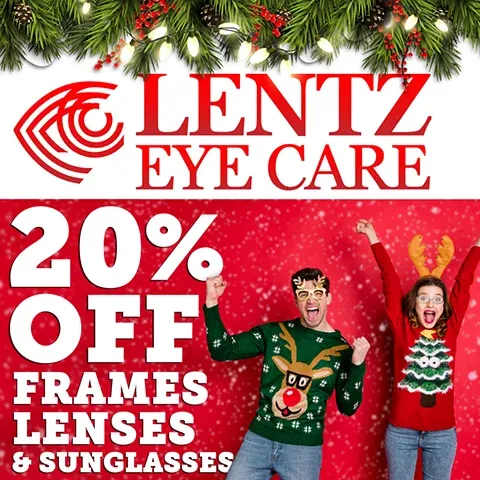 lentz eye care year end 20 percent off