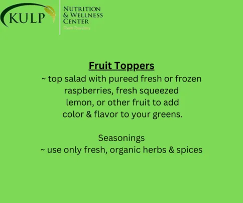 Fruit Toppers