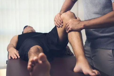 man receiving a chiropractic