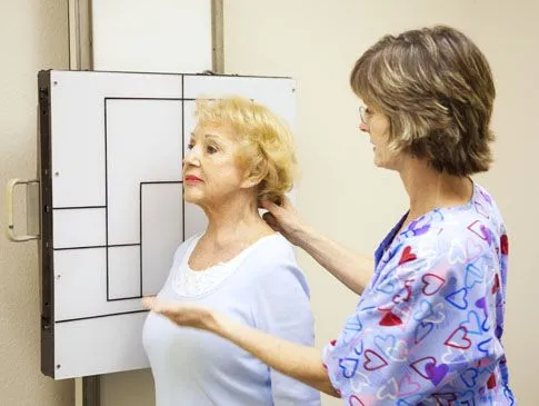 Women having xrays done