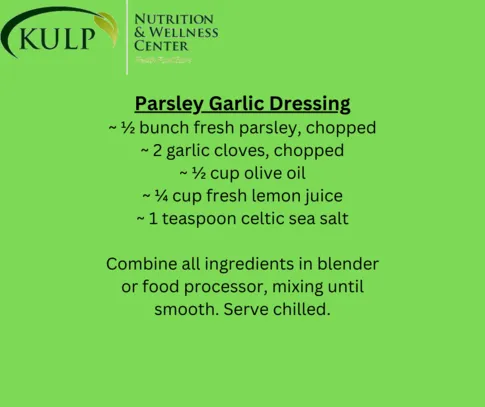 Parsley Garlic