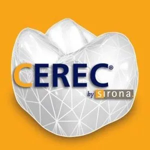 cerec logo graphic- dental restorations family dentist Columbia, MO