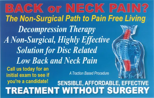 Back or Neck Pain?