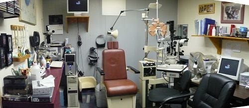 Exam Room at Buena Park Eye Care