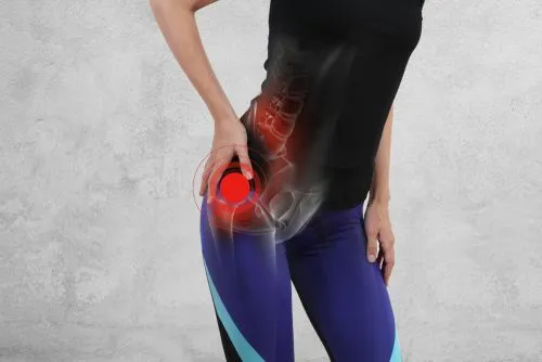 woman with joint pain