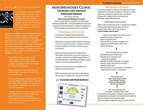 MIndMenders Biodex Brochure Page 2