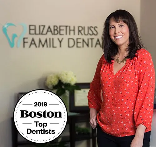 Dr. Russ Top Cosmetic Dentist award Needham MA