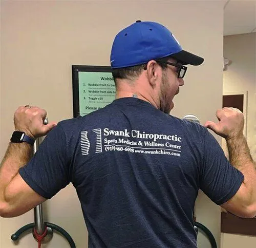 Swank Chiropractic patient