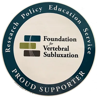 Foundation for Vertebral Subluxation Proud Supporter