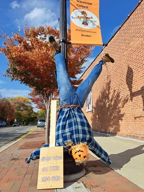 2022 11th Annual Saline Scarecrow Contest - Popular Vote - Small Business Category - Second Place
