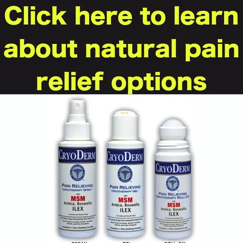 natural pain relief options