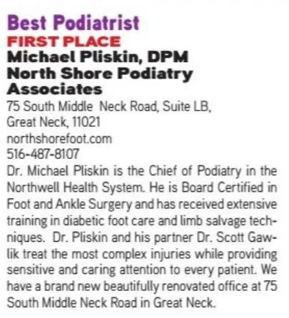 North Shore Long Island Podiatrist