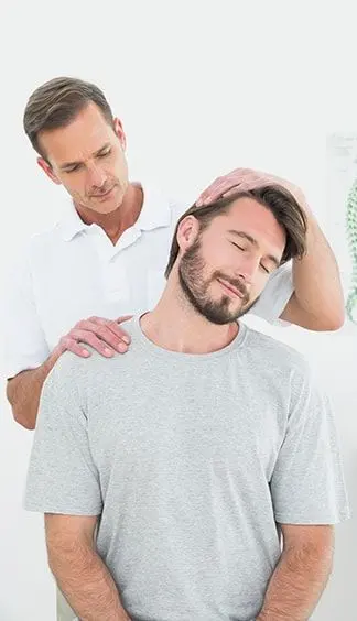 Image of men shaking hands. 