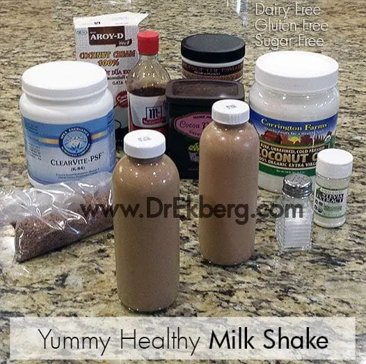 Healthy Nutty Milk Shake Recipe